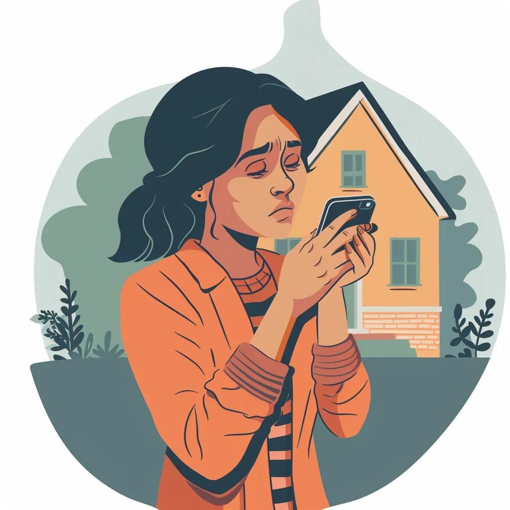 A homeowner looking relieved after accepting a cash offer to prevent foreclosure