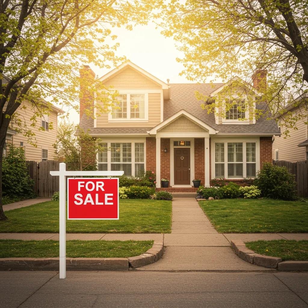 Charming house for sale with a well-kept garden, symbolizing effective home valuation methods